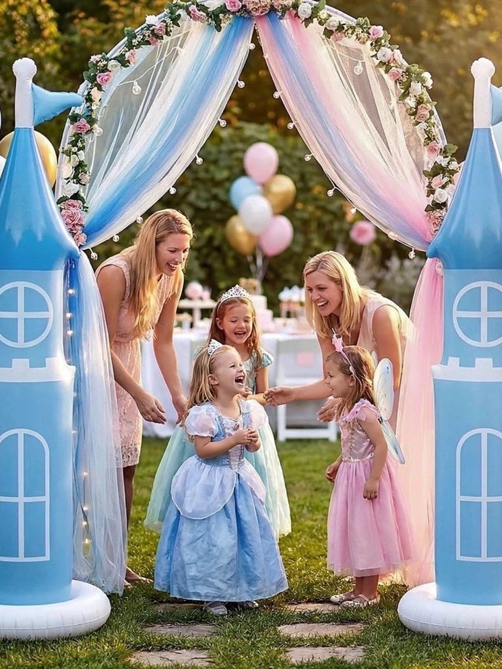 Blue Castle Inflatable Decor - Picture 3 of 5